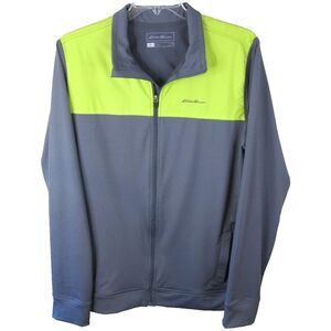 Eddie Bauer Motion Long Sleeve 1/4 Zip Performance Pullover Men's LT Stretch‎